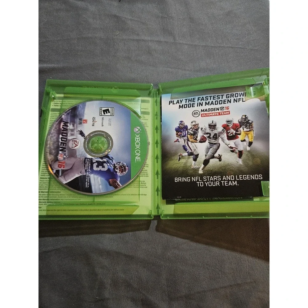 Madden NFL 16 Microsoft Xbox One EA Sports‎ Football Video Game Odell Beckham Jr